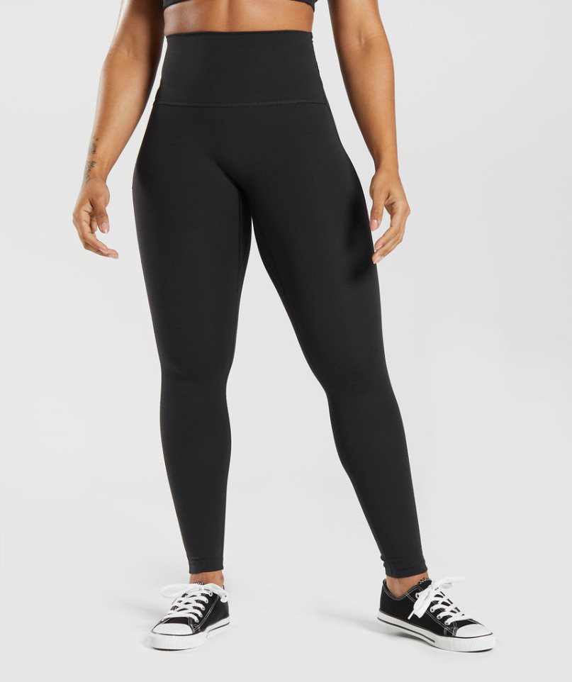 Women\'s Gymshark Legacy Leggings Black | CA 1875ND